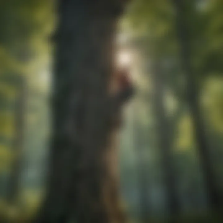 A serene forest landscape, emphasizing the importance of environmental conservation.