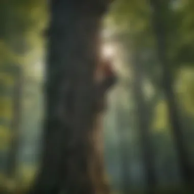 The Role of Tree Climbing in Conservation A serene forest landscape, emphasizing the importance of environmental conservation.