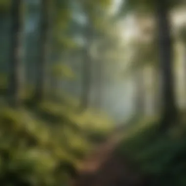Flora and Fauna of the Green Mountains Diverse flora and fauna showcasing the area's rich biodiversity