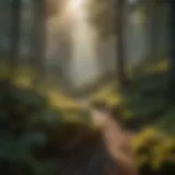 A vibrant forest landscape illustrating the beauty and complexity of forest ecosystems