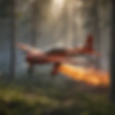 Innovative Technology in Firefighting Planes Advanced technology in modern firefighting planes