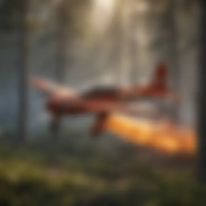 Innovative Technology in Firefighting Planes Advanced technology in modern firefighting planes