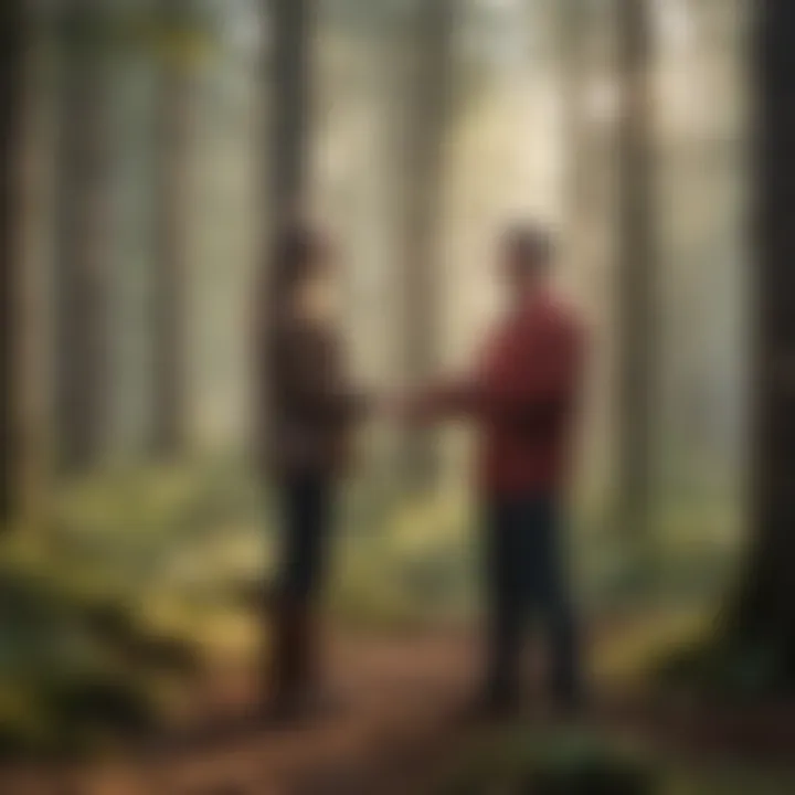 Community engagement in forestry practices