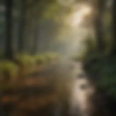 The Importance of River Ecosystems A serene river ecosystem showcasing flora and fauna