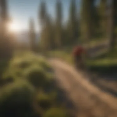 Thrilling Bike Descent on Teton Trails