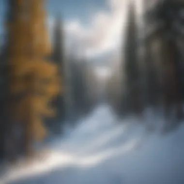 Thrilling ski slopes in Arizona winter wonderland