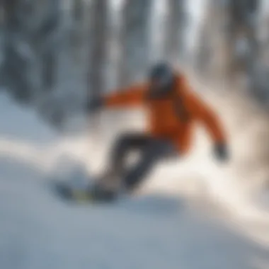 Thrilling Snowboarding Adventure at Summit at Snoqualmie