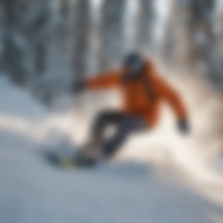 Thrilling Snowboarding Adventure at Summit at Snoqualmie