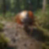 Tick species diversity in natural habitats