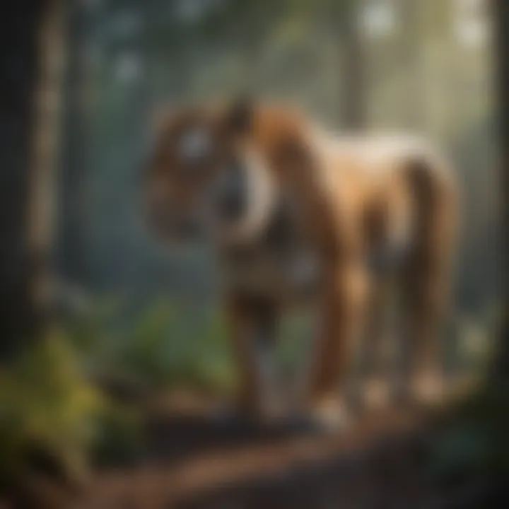 Tiger's Stealthy Stalk