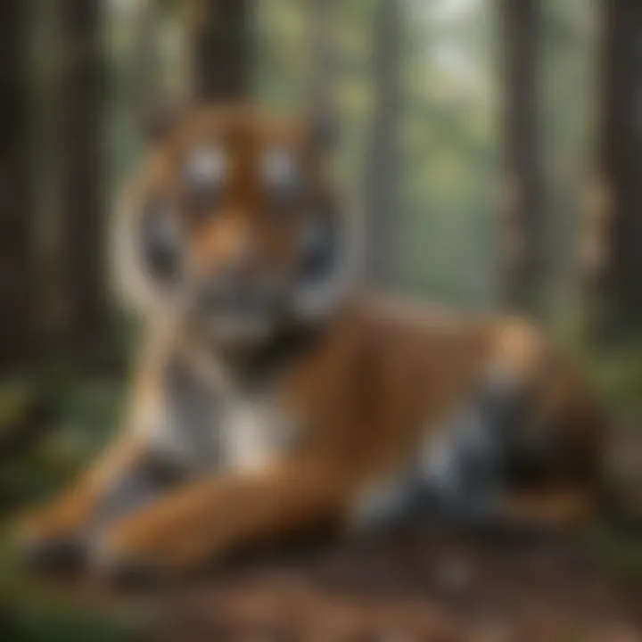 Tiger's Striped Majesty