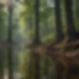 Woodsy Reflections at Toledo Bend