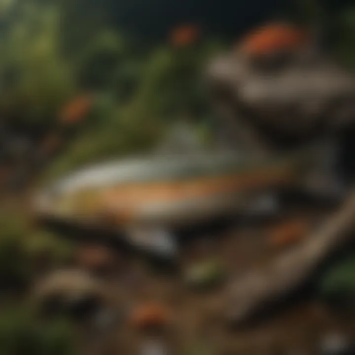 Diverse collection of fish species caught in Ohio waters