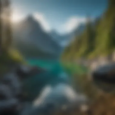 Turquoise Waters of Tracy Fjord