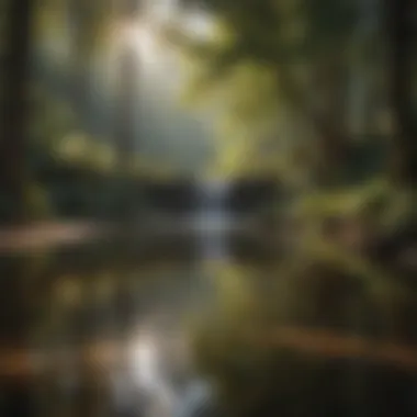 Tranquil Pool at Talladega Forest