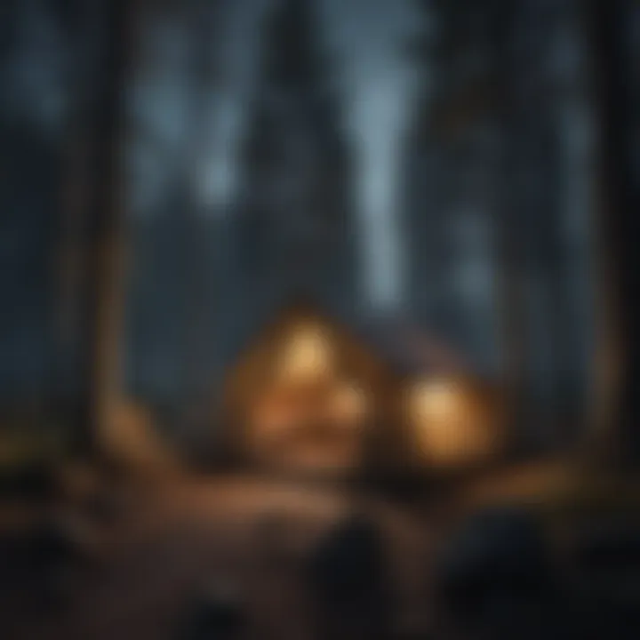 Tranquil Tent Under Moonlight Tranquil Tent Under Moonlight