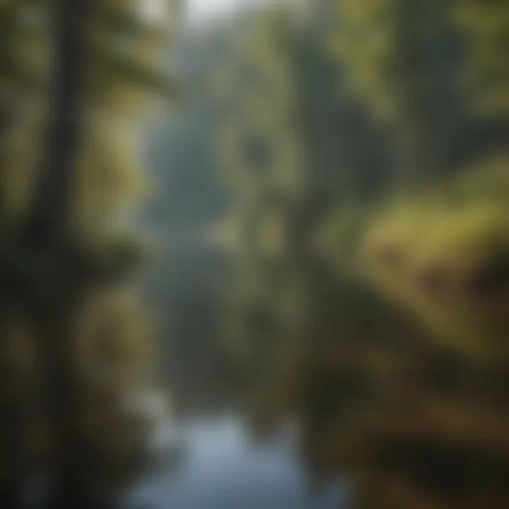 Tranquil Waters of Russel Pond