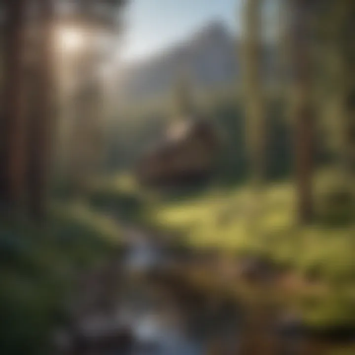 Tranquil Wilderness Setting