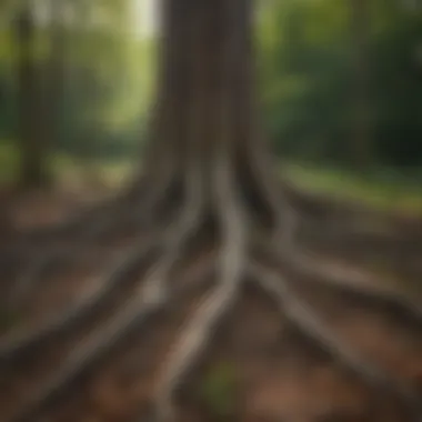 Tree Roots Symbolizing Legacy in New Jersey