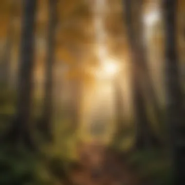 Biodiversity Impact on Slope Diverse tree species promoting ecosystem resilience