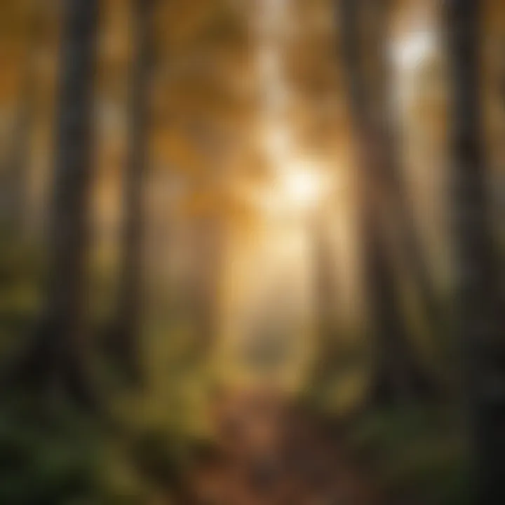 Biodiversity Impact on Slope Diverse tree species promoting ecosystem resilience