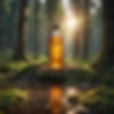 Visual Concept of Triglycerides in Energy Production Energy production concept related to triglycerides