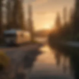 Trinity Bay RV Park Sunset