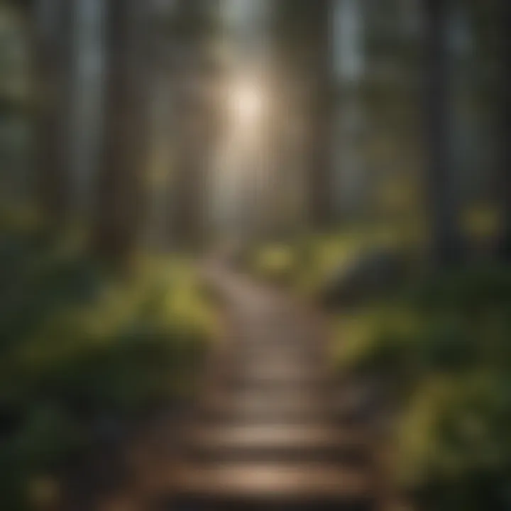 Trinity Lake Resort Hiking Trail