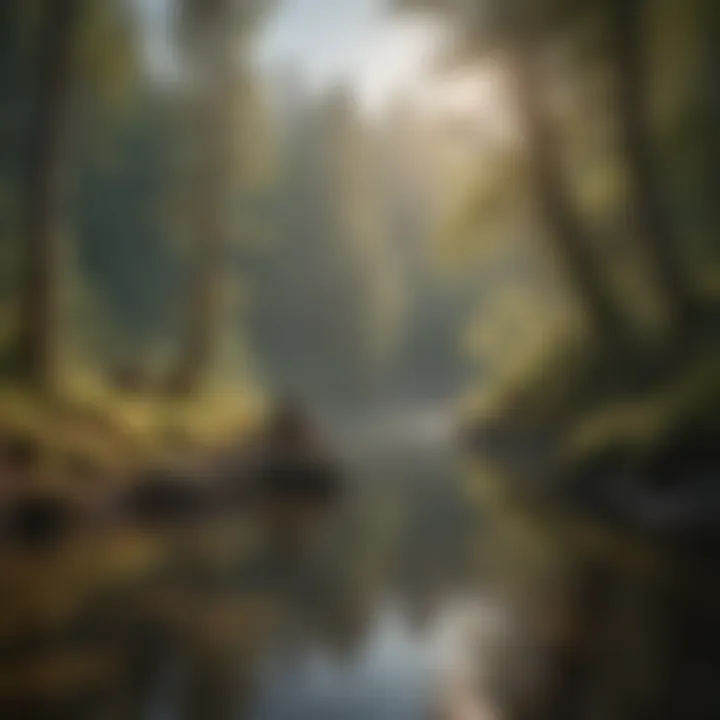 Tranquil Trout Fishing