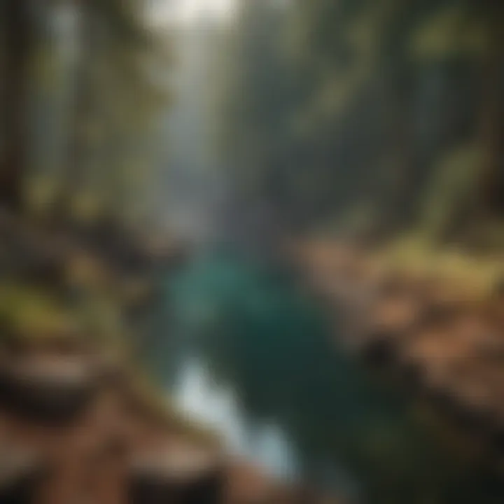 Hidden Underground Aquifer Reservoir Underground aquifer reservoir