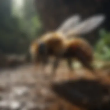 Underground Bee Behavior