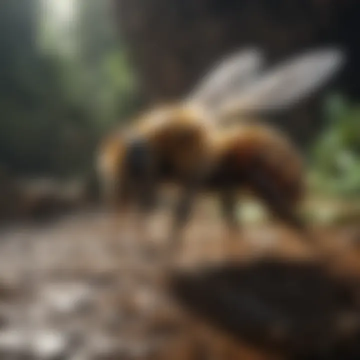 Underground Bee Behavior