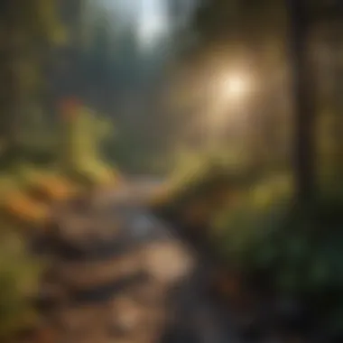 Graphical representation of the carbon cycle with biomass involvement