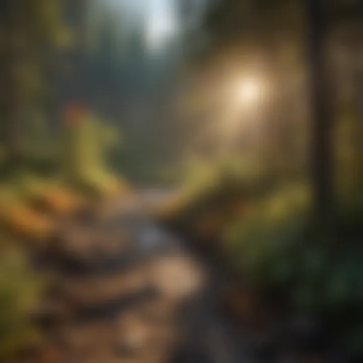 Graphical representation of the carbon cycle with biomass involvement