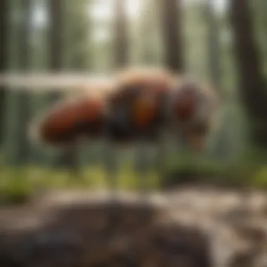 Biting Flies in Forest Ecosystems Biting fly in a forest setting