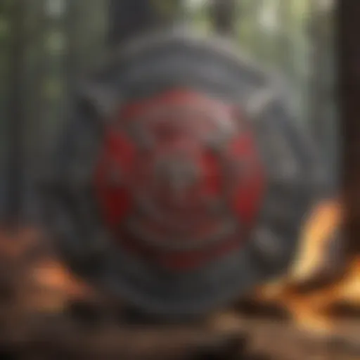 Firefighter certification badge