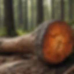 Precision tool for measuring firewood length