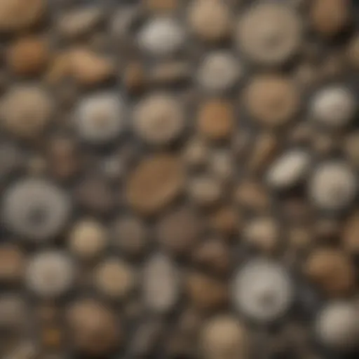 A diverse collection of various fossil types, showcasing their intricate details.
