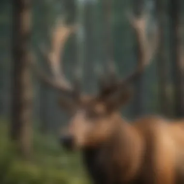 Close-up of elk tag applications
