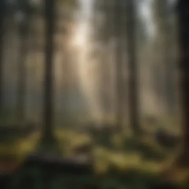 Stakeholder Engagement in Forestry A group of stakeholders engaging in a community forest management meeting