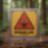 Abstract representation of hazmat placard requirements