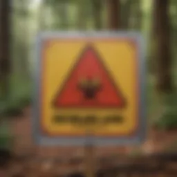 Abstract representation of hazmat placard requirements