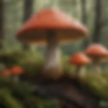 Edible vs. Poisonous Mushrooms Comparison of edible and poisonous mushroom species.