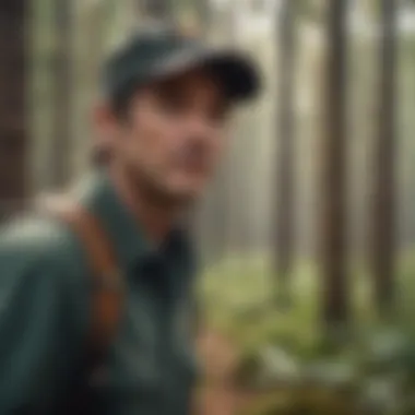 Community members engaged in forest conservation efforts