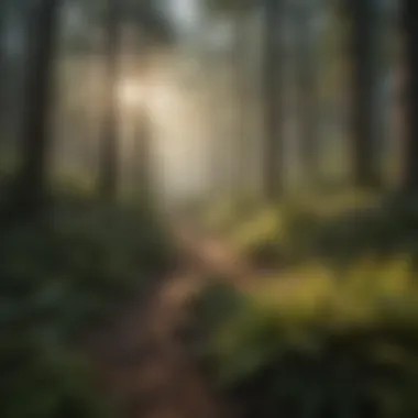 Ecological balance within a diverse forest ecosystem