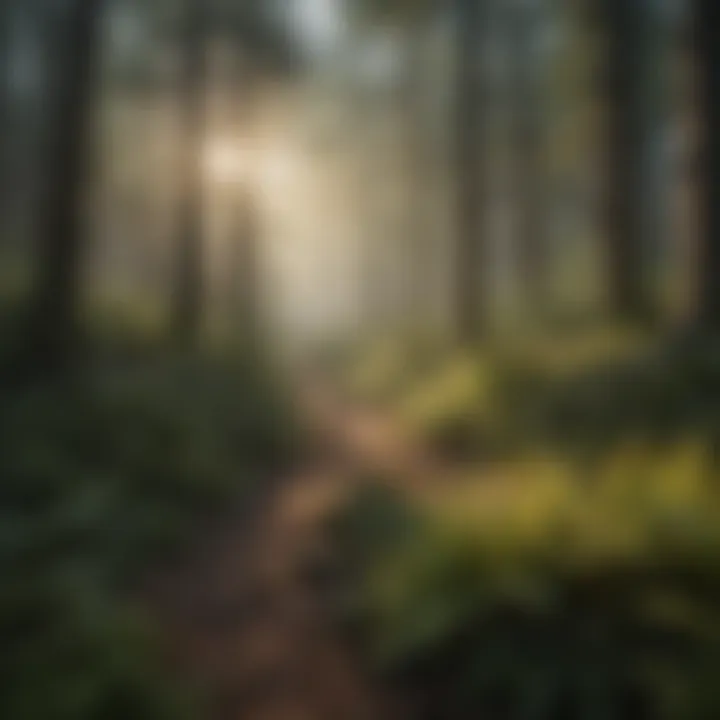 Ecological balance within a diverse forest ecosystem