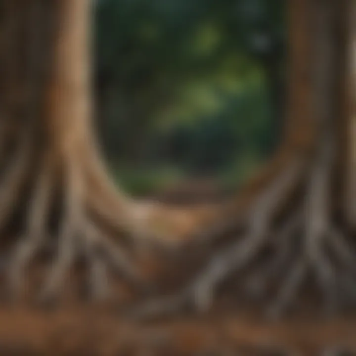 Healthy vs. Diseased Tree Roots Comparison Healthy vs. Diseased Tree Roots Comparison