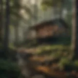 A detailed diagram illustrating the workflow of timeshare clearinghouses