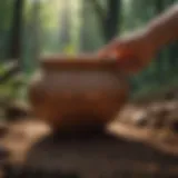 Revealing the Intricacies of Ancient Pottery Ancient Pottery Unearthed in Archeological Excavation