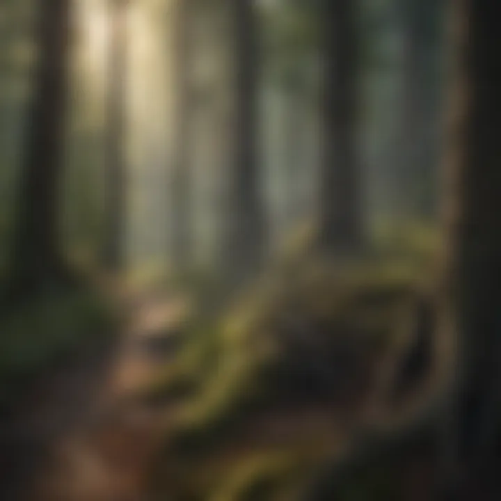 Network Connections Visualization Illustration depicting intricate network connections